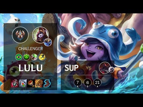 Lulu Support vs Sion - BR Challenger Patch 10.12