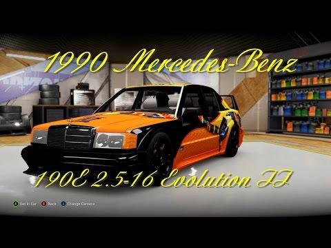 Forza Horizon 2 - Gameplay - 1990 Mercedes-Benz 190E 2.5-16 Evolution II (XBox One)