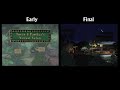 Timon Pumbaa S Virtual Safari Early To Final Comparison