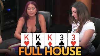 FULL HOUSE, Big Stakes: Ladies Night at LIVE Cash Game
