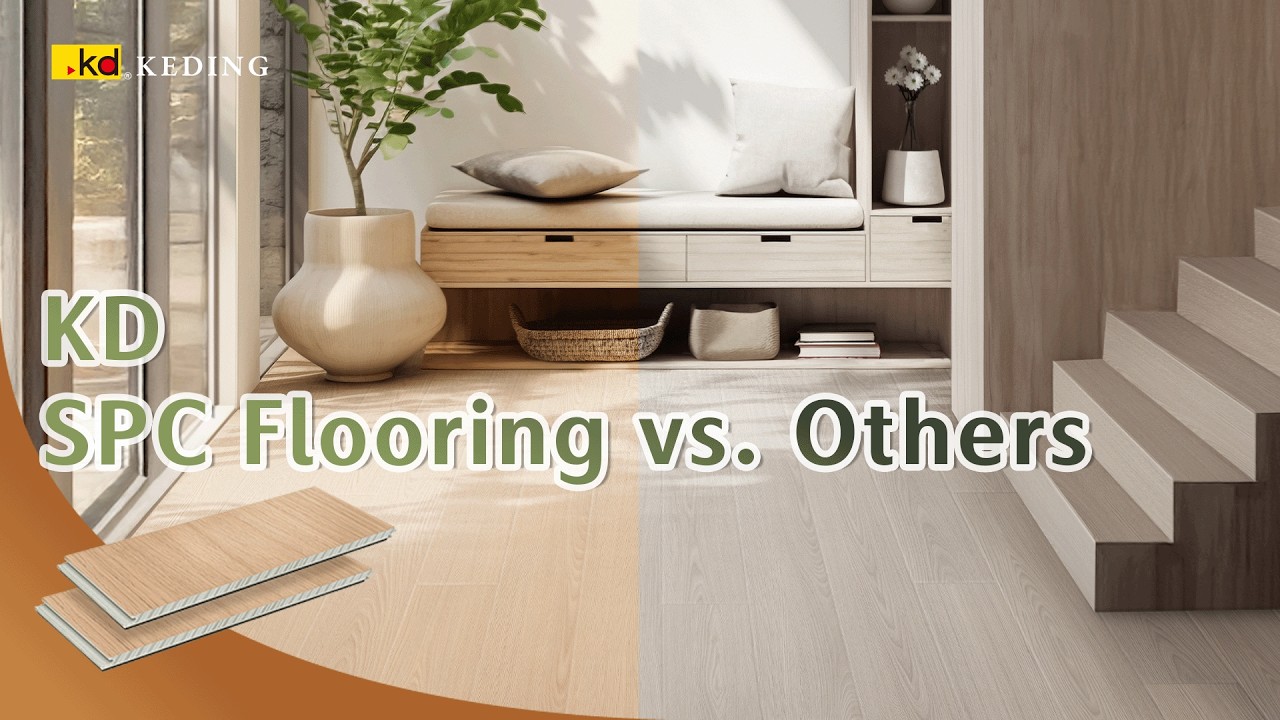 SPC Flooring Performance Test💥Heat, Sun, Noise, Impact | KEDING