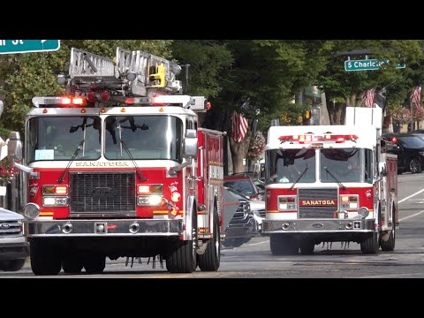 Fire Trucks Responding Compilation #37