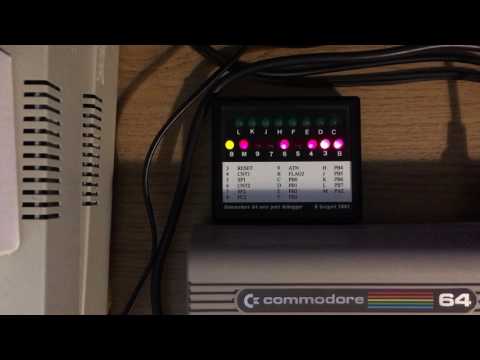 C64 userport, controlling 12 bits