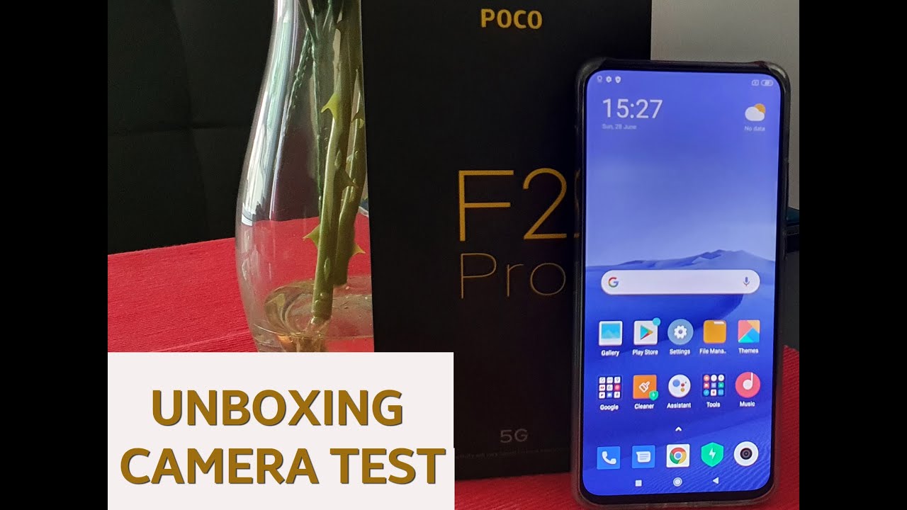 Poco F2 Pro Unboxing and Camera TEST