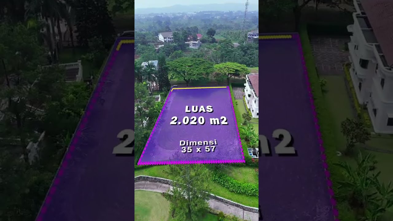 PLOT IN A VERY PEACEFUL, COMFORTABLE, AND GREEN CLUSTER ENVIRONMENT, RANCAMAYA - BOGOR