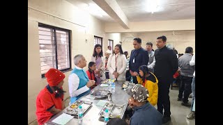 02.01.2026: Governor joins tribal students for breakfast at Government Residential Ashram School, Pimparkhed