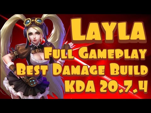 Mobile Legends Layla Best Build Maniac 2021