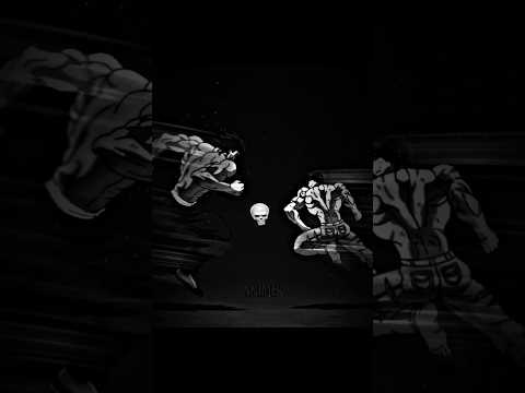🔥☠️Baki HANMA VS Youjiro HANMA fight edit #edit #bakivsyujirofinalfight #anime