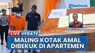 Uang Kotak Amal At Taqwa Depok Dibawa Kabur Pencuri, Pelaku Resmi Dibekuk di Apartemen Mares