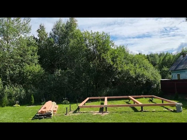 Северскую жилой модуль фундамент