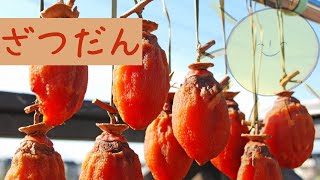 【雑談】干し柿ってふわふわなんだな