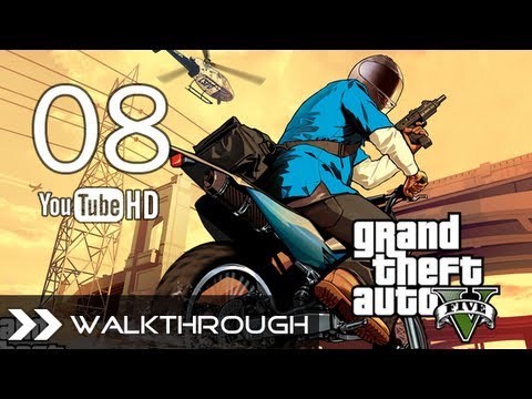 GTA 5 Walkthrough Grand Theft Auto V - Part 8 (Side Missions - Paparazzo & Exercising Demons)