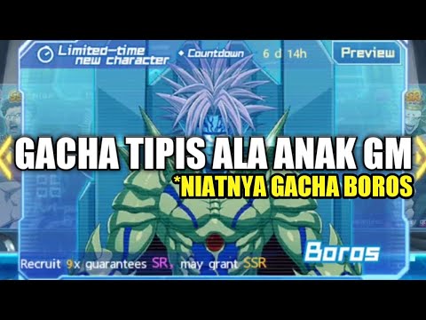 GACHA TIPIS ALA ANAK GM || One Punch Man The Strongest
