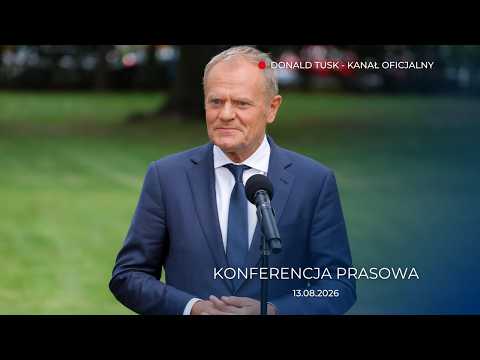 Konferencja prasowa premiera Donalda Tuska — kliknij, by obejrzeć na YouTube
