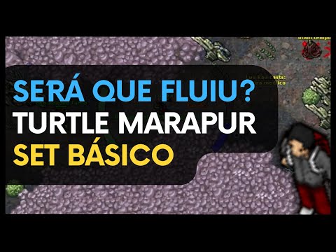TIBIA EK: HUNT TARTARUGA DE MARAPUR COM SET BASICO. 750K PROFIT HORA