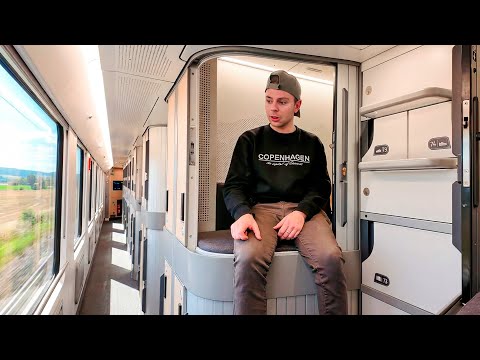 Prøver et sove kapsel tog igennem Europa