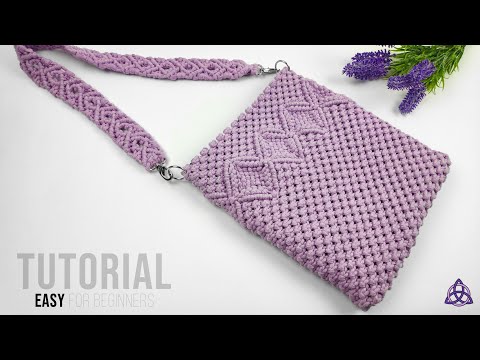 Macrame Bag Tutorial DIY Macrame Wallet for Girls