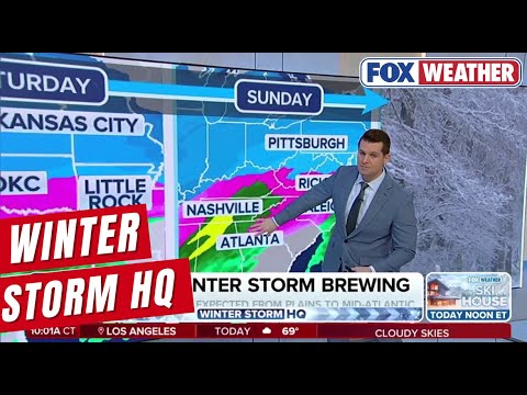 Major Winter Storm To Impact Millions Beginning Friday And Continuing Over The Weekend