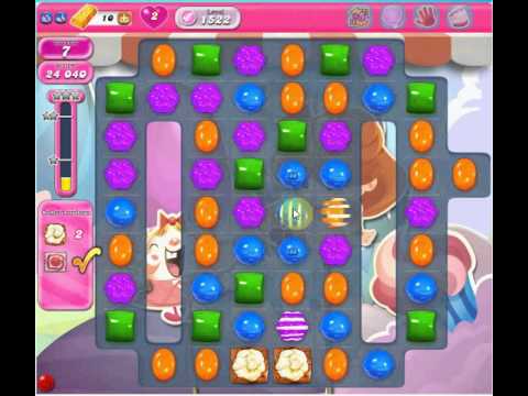 candy crush saga level 1522  (no boosters)