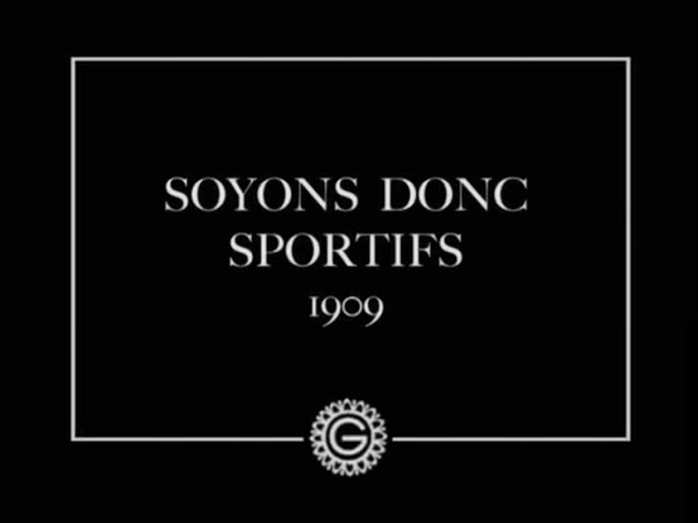 Soyons donc sportifs (Émile Cohl / Étienne Arnaud, 1909)