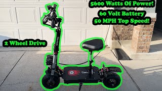 I Bought The fastest Electric Scooter On Amazon! T88Pro 5600 Watt 60 volt Testing