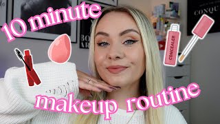 GRWM - SIMPLE EVERYDAY SUMMER MAKEUP ROUTINE & HAIR JOURNEY UPDATE | MISS BOUX