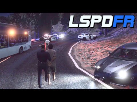 GTA 5 MODS LSPDFR 0.4.6 #2- Stolen Buses In The City! (GTA REAL LIFE MODS)