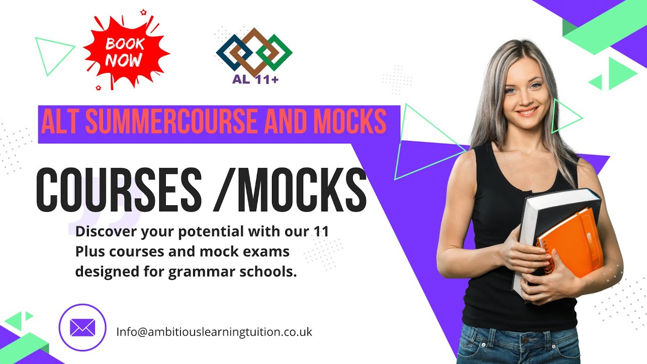 11 Plus Mock Test and Summer Course 2025 #11plus #11 plus Mocks