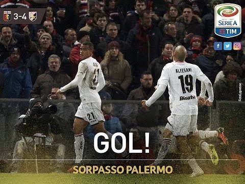 Genoa-Palermo 3-4 Sky HD Sintesi - Highlights - All Goals