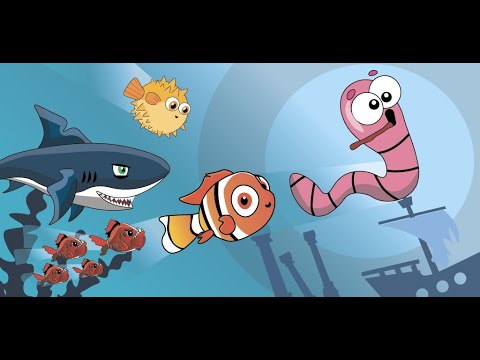 Fish Eat Worms: Tap Tap Arcade Video