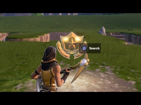 Fortnite Battle Royale - Secret Season 10 Week 2 Battlestar Location (Shootout at Sundown Challenge)