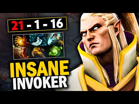 MASTER TIER INVOKER urod Rank 435 BRUTAL Gameplay 21 kills EPIC Blink Plays | Dota 2 Invoker