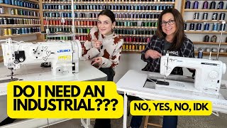 Do I need an Industrial Sewing Machine?  **Sewing companies don’t want you to hear this.**
