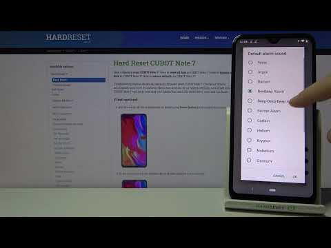 Alarm Tones in CUBOT R15 Pro – Default Alarm Sounds