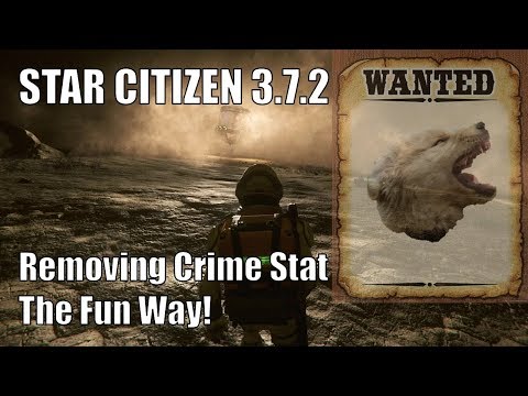 Star Citizen 3.7.2 - Removing Crime Stat...the Fun Way!  Cryptokey Info, Hidden GiveAway, and more!