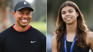 Tiger Woods’ Daughter Sam, 16, Serves as His Caddie for First Time During PNC Championship Event