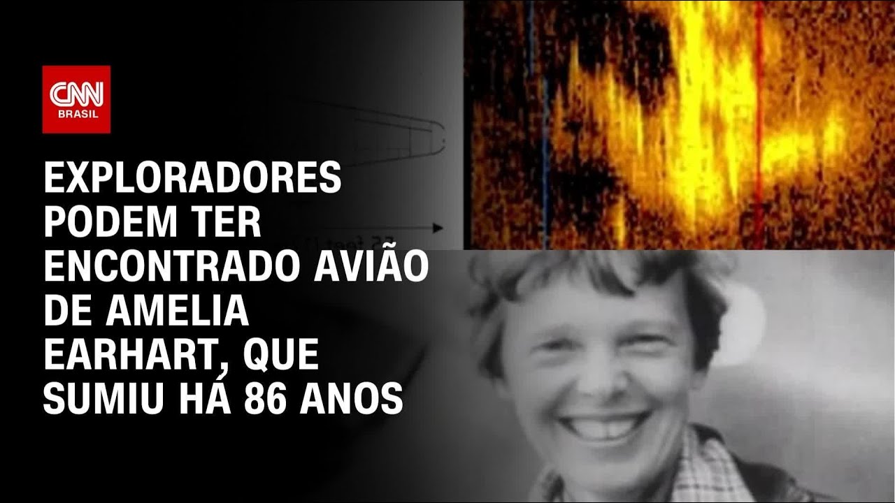 Exploradores podem ter encontrado avião de Amelia Earhart, que sumiu há 86 anos | LIVE CNN