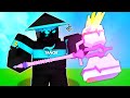 new GREATHAMMER = INFINITE DAMAGE in Roblox Bedwars..