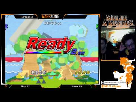 Warpzone Melee - Mysto (Zelda) Vs. Gurvan (Falco, Fox) - Winners Round 2
