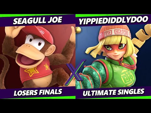 S@X 518 Losers Finals - Seagull Joe (Wolf, Diddy, Palutena) Vs. YippieDiddlyDoo (Min Min) SSBU