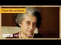When Indira Gandhi Defended The Emergency In This 1975 Interview BBC News India