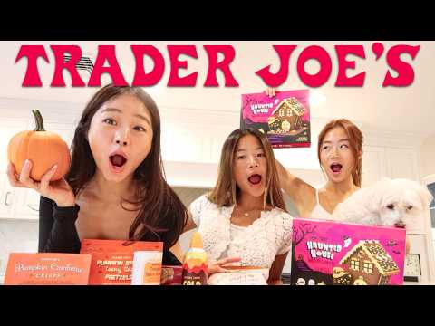 RATING EVERY TRADER JOE'S FALL SNACKS!!