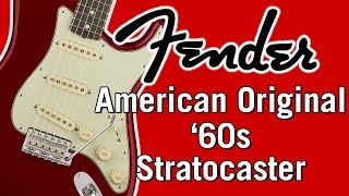 Video thumbnail for Fender American Original '60s Stratocaster Full Demo by Alamo Music Center