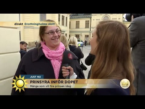 Prinsyra inför dopet: "Vi tyskar älskar det här" - Nyhetsmorgon (TV4)