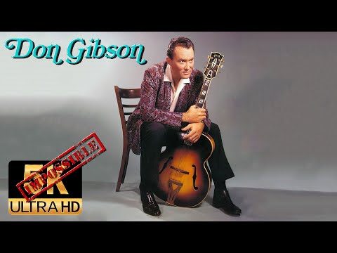 Don Gibson & The Jordanaires AI 5K Colorized ❌Hard Restore❌ - I Can't Stop Loving You (1963)