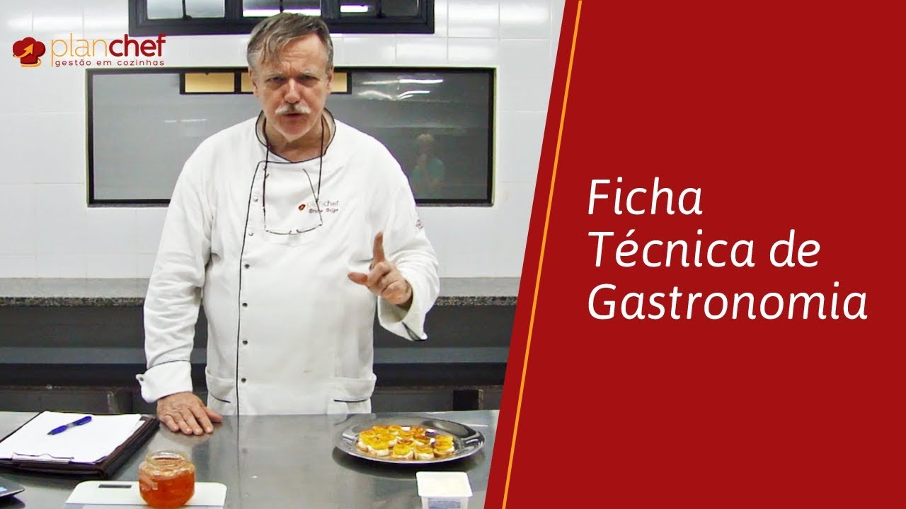 Elaboração de Ficha Técnica de restaurante - Aula Planchef #3, com Chef Bruno Belga