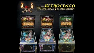 Pirates of the Caribbean pinball Jersey Jack 2018 JJP Retrocengo gameplay