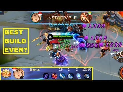 Guinevere Best Critical Build Auto Legendary Gameplay (Fighter/Marksman Item) - Mobile Legends