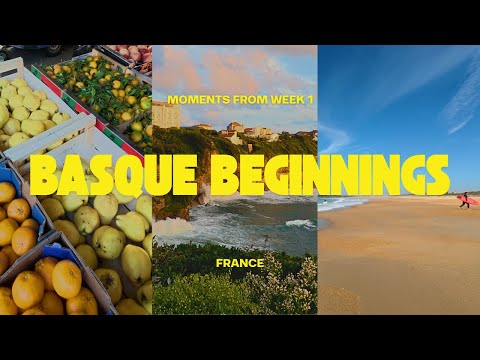 Moments from My First Week Moving to the Basque Coast