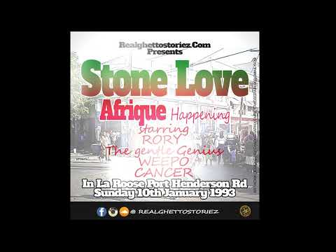 STONE LOVE THE WORLD IMMORTAL AT LA ROOSE WITH RORY THE GENTLE GENIUS